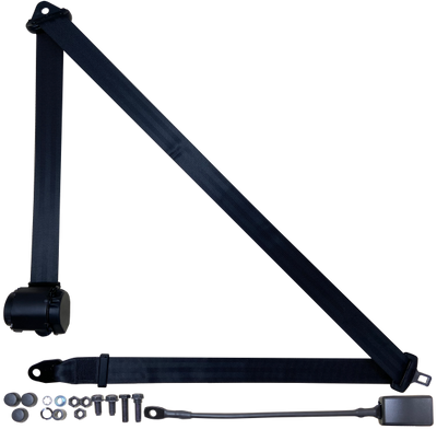 3-punkts Sadelbälte Retractable