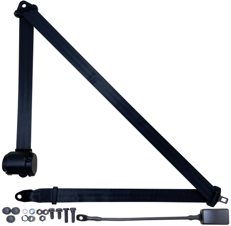 3-punkts Sadelbälte Retractable