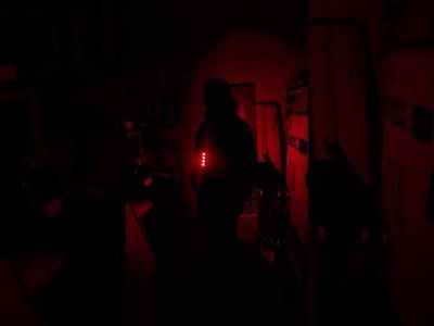 Reflexväst med blinkande lampor