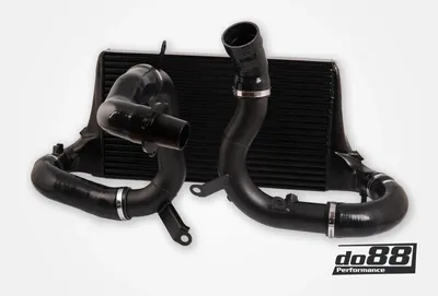 BigPack Intercooler + Tryckrör Svart Polo GTI 6C / Ibiza Cupra 6J