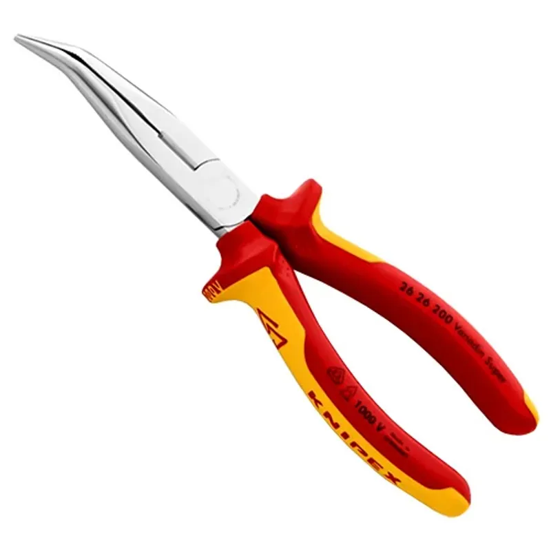 KNIPEX Flacktång vinklad 1000V 200 mm