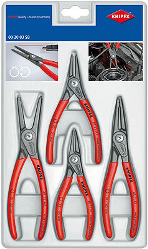 KNIPEX Låsringtångsats 002003SB