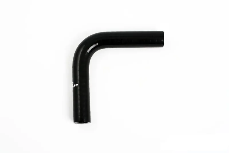 Silikonslang Svart 90° 0,75" (19 mm)