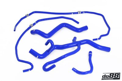 Volvo C30/C70/S40/V50 Turbo Automat 04-13 Kylarslangar Blå