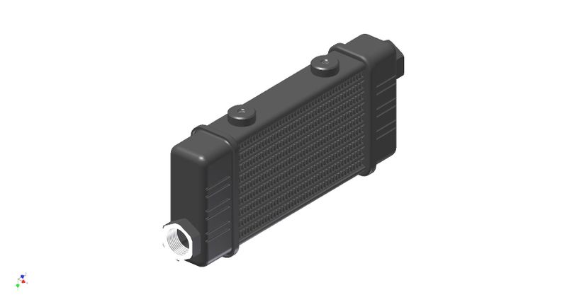 Setrab Slimline 10 Raders Oljekylare