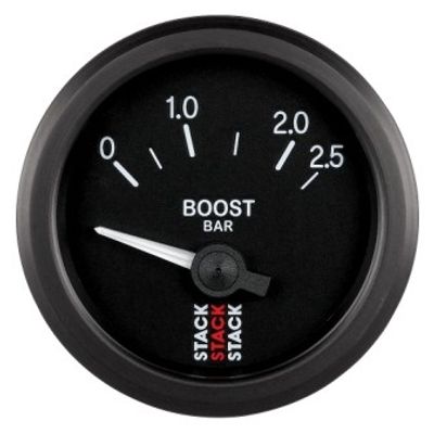 STACK Professionell 52 mm Turbotrycksmätare 0–2,5 bar