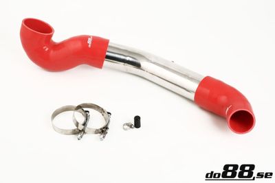 Volvo S60R V70R 04-07 Undre Intercoolerrör, Röd