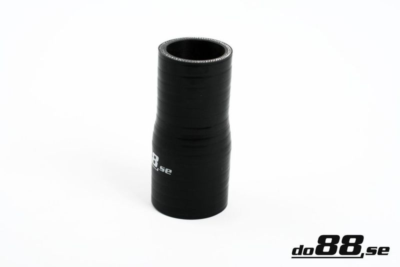 Silikonslang Svart 1,375 - 1,875´´ (35-48mm)