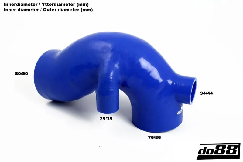 Volvo 960 / S/V90 Inloppsslang Svart