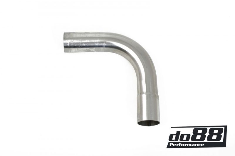 Avgasrör stål 90 grader 2,5" (63mm)