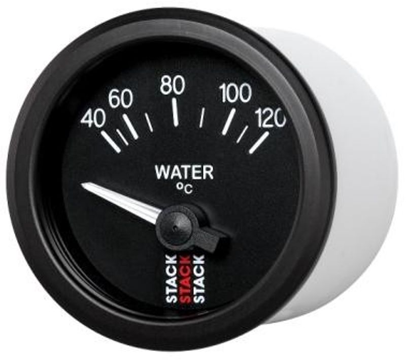 STACK Professionell 52 mm Vattentempmätare 40–120°C