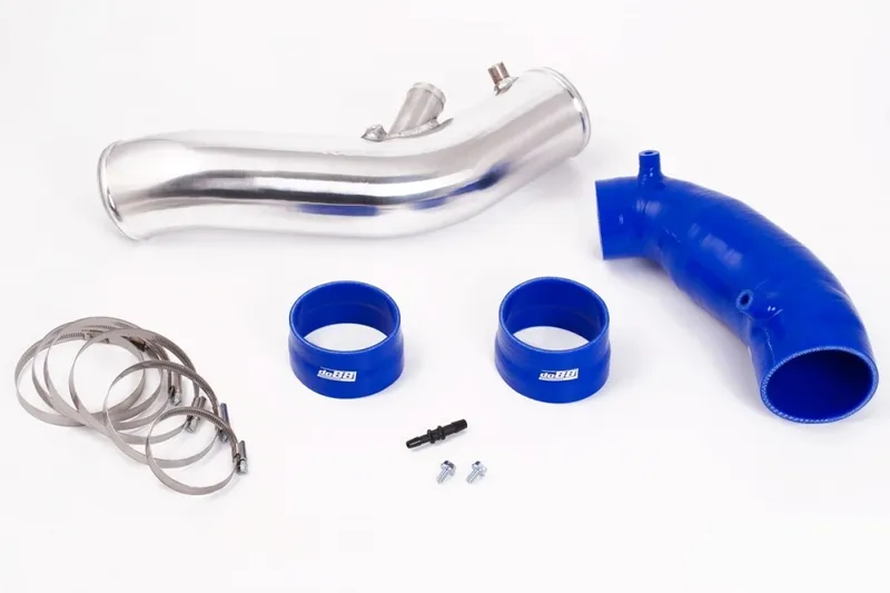 Inloppsrör SAAB 9-3 2.8T V6 (06–11) – Blå slangar