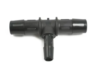 T-reducering 12,6 + 8 mm