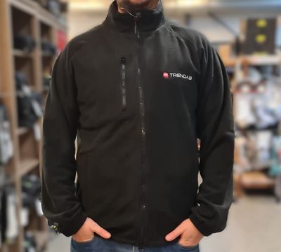 Trendab fleecejacka svart, EN ISO 13688