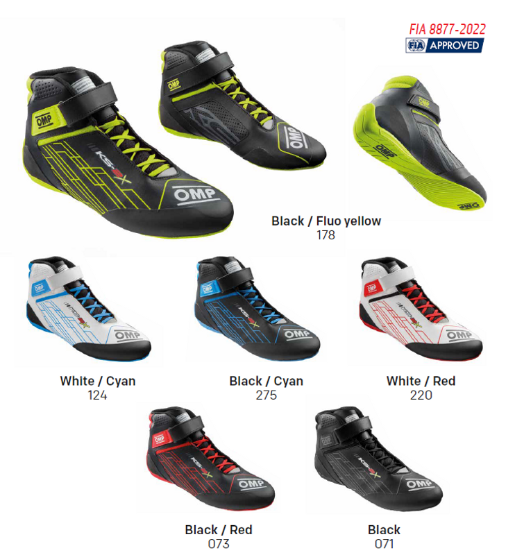 OMP KS-2X Kartingskor Kommer snart