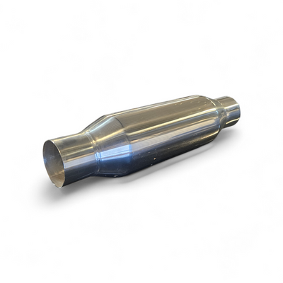 Ljuddämpare 2,5" Fullflöde Rostfritt