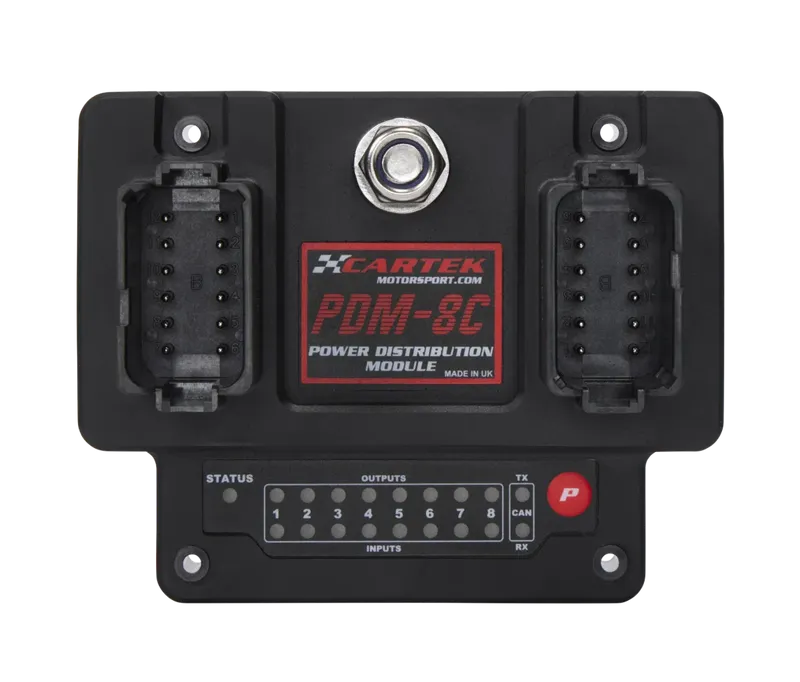 CARTEK PDM 8-kanaler med CAN-buss (Power Distribution Module)