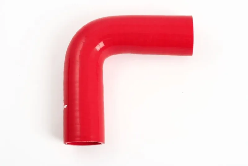 Silikonslang Röd 90° 1,5" (38mm)