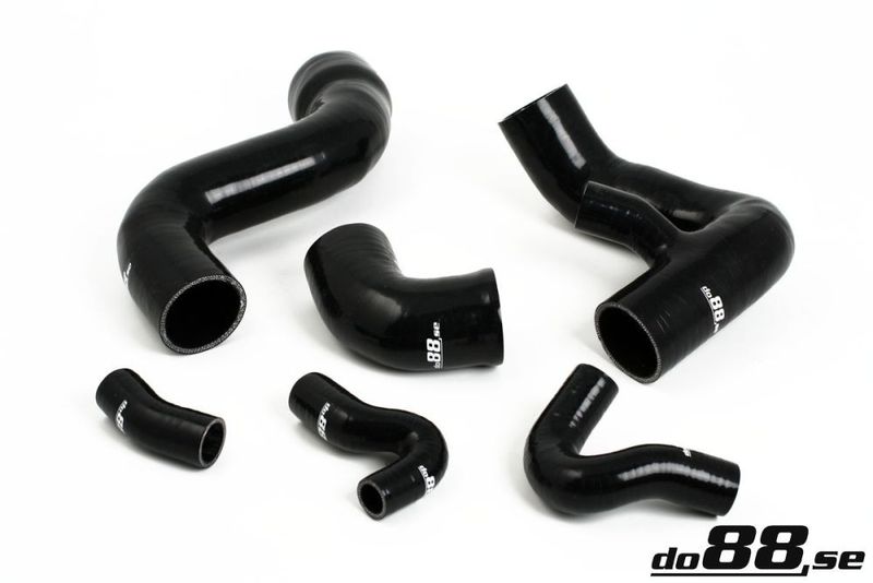 Audi A4 01-08 / Seat EXEO 09-10 1.8T Tryckslangar Svart