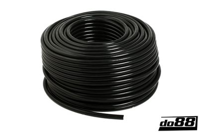 Silikonslang Armerad Svart 0,375´´ (9,5mm)