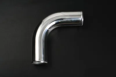 Aluminiumrör 90° 3" (76 mm)