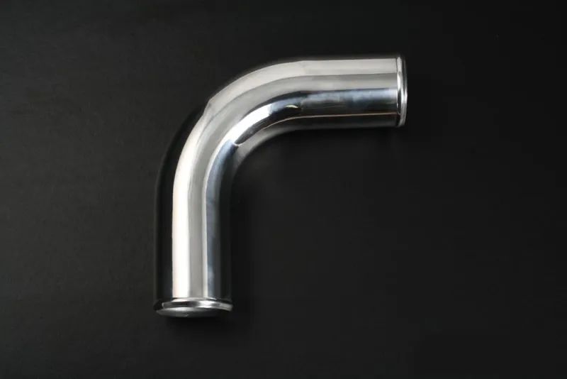 Aluminiumrör 90° 3" (76 mm)