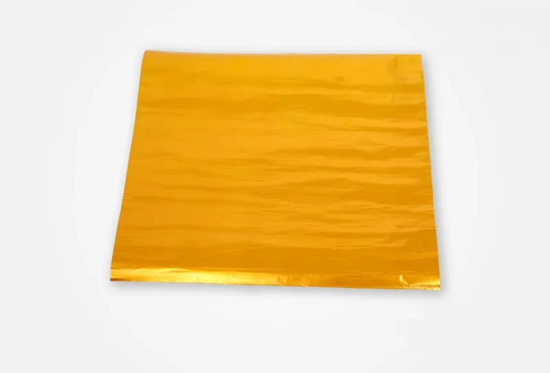 Värmeisolerande Matta Guld 50x50cm