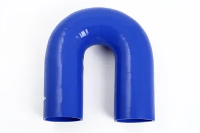 Silikonslang Blå 180° 4,25" (108 mm)