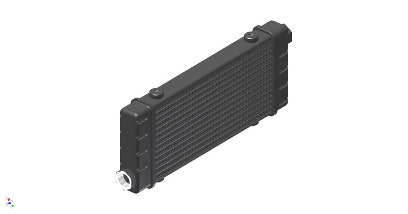Setrab Slimline Oljekylare 14 Rader