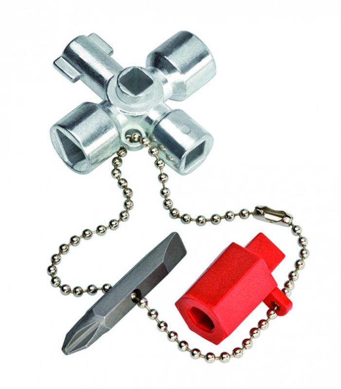 KNIPEX Apparatskåpsnyckel