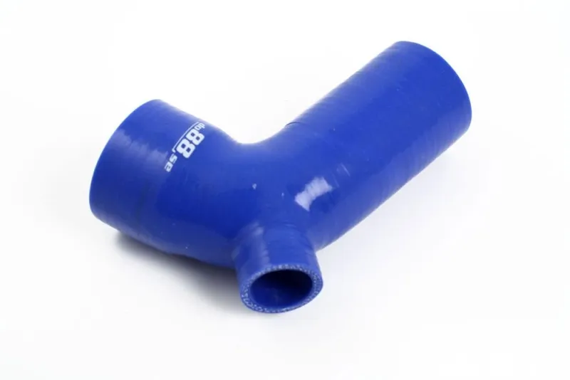 Volvo 850/S70/V70 IC utloppsslang med 25 mm uttag för dumpventil Blå