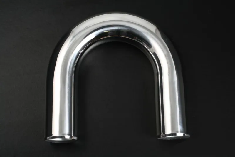 Aluminiumrör 180° 3" (76mm)