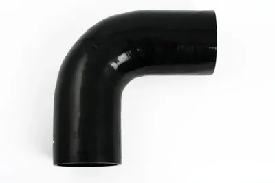 Silikonslang Svart 90° 4,25" (108 mm)
