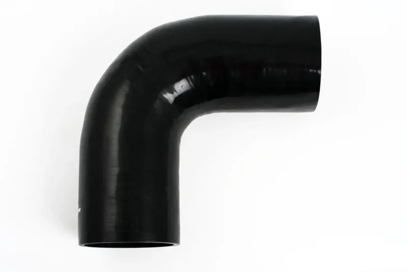 Silikonslang Svart 90° 4,25" (108 mm)