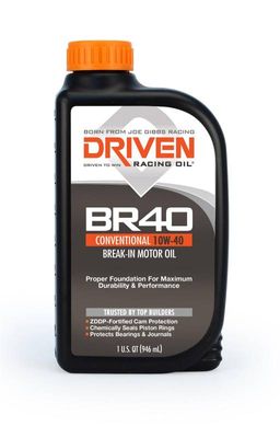 Driven BR40 High Zinc 10W-40 Inkörningsolja (0,946 L)