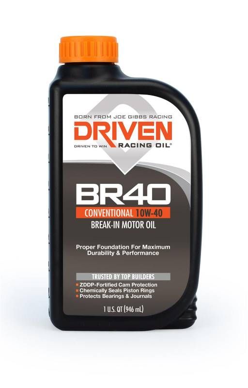 Driven BR40 High Zinc 10W-40 Inkörningsolja (0,946 L)