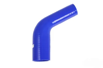 Silikonslang Blå 60° 1,25″–1,625″ (32–41 mm)