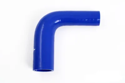 Silikonslang Blå 90° 1″–1,125″ (25–28 mm)