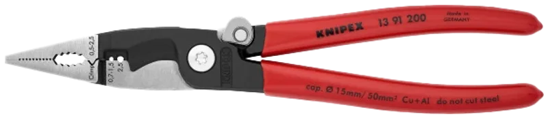 KNIPEX Elinstallationstång 200 mm