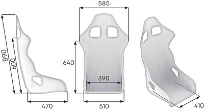 OMP TRS-E Racing Stol