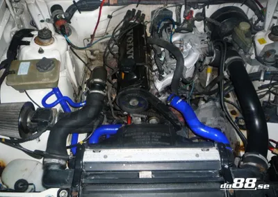 Kylarslangkit Volvo 700/940 Turbo Svart