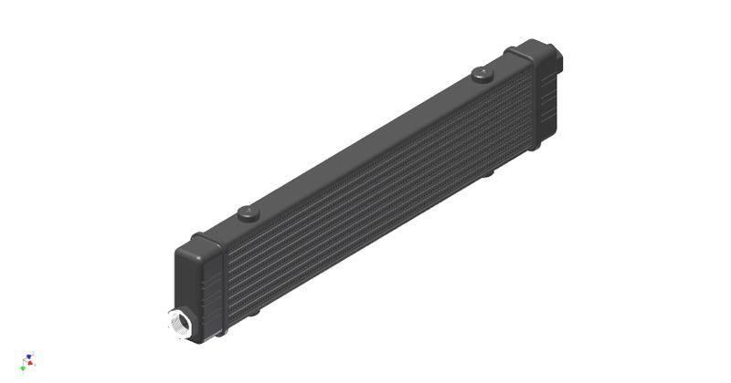 Setrab Slimline Oljekylare 10 Rader