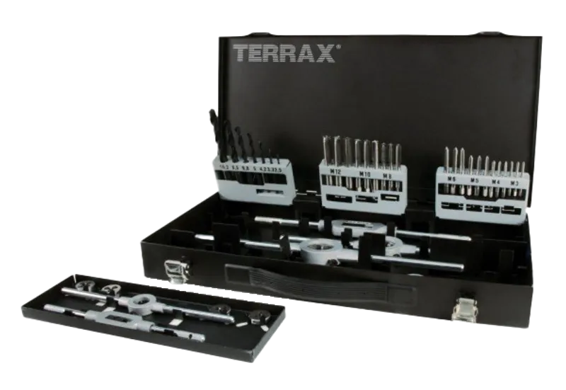 RUKO TERRAX Borr/Gängverktygsats M3–M12