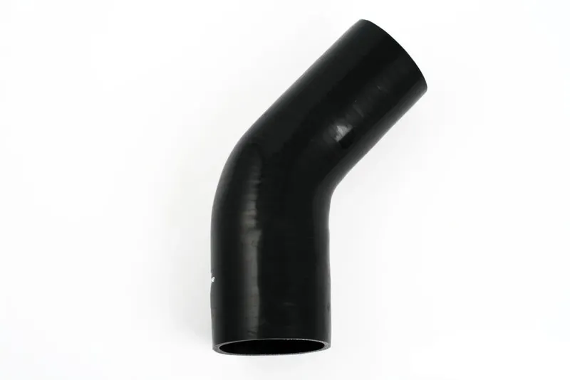 Silikonslang Svart 45° 3–3,25" (76–83 mm)