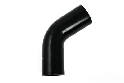 Silikonslang Svart 60 grader 3,75’’ (95mm)