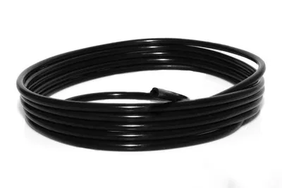Vakuumslang Svart 3 mm
