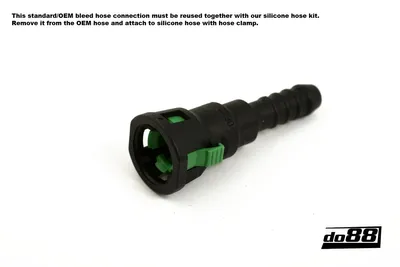 Volvo C30/C70/S40/V50 Turbo (04–13) Kylarslangar Röd