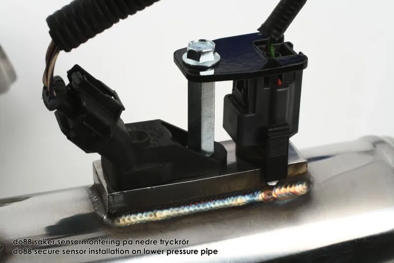 Volvo S60/V70N Turbo (00–02) Tryckrör – Röda slangar