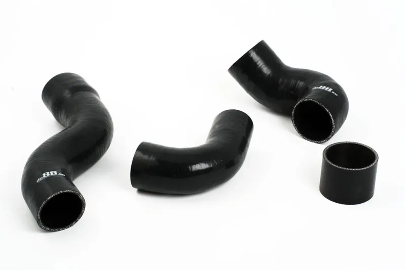 Volvo 700/900 Turbo (utan AC) Tryckslangar Svart