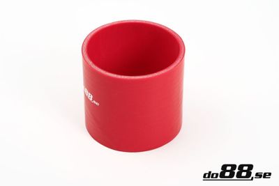 Silikonslang Röd Koppling 4,5´´ (114mm)